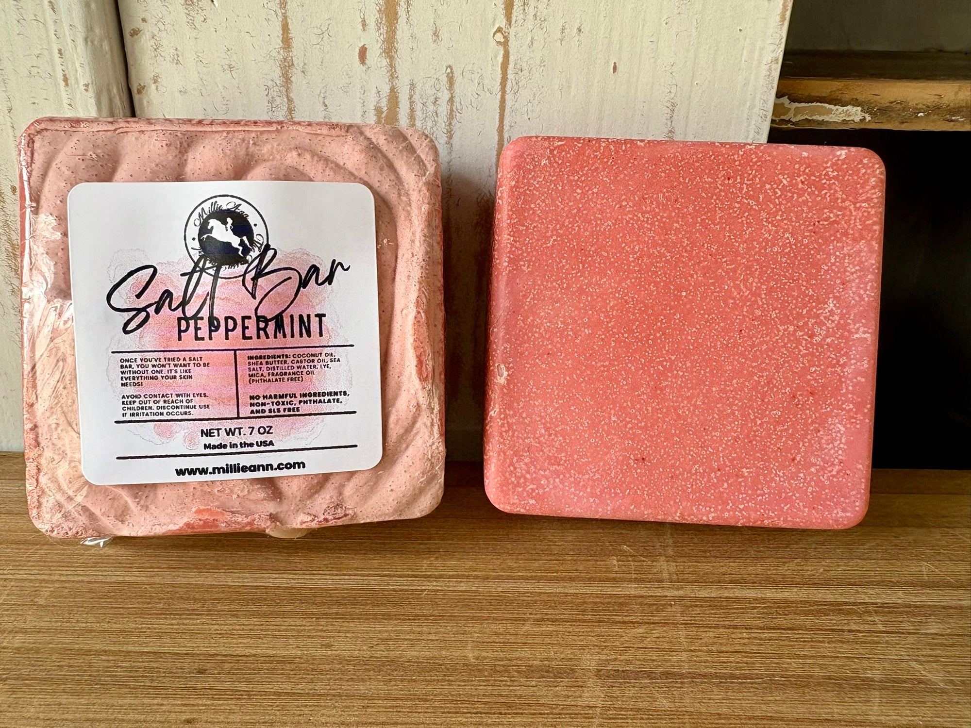 Peppermint Salt Bar