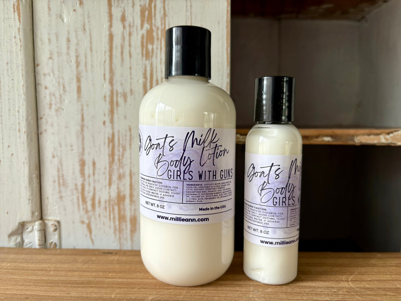 Goat's Milk Body Lotion - Girls With Guns