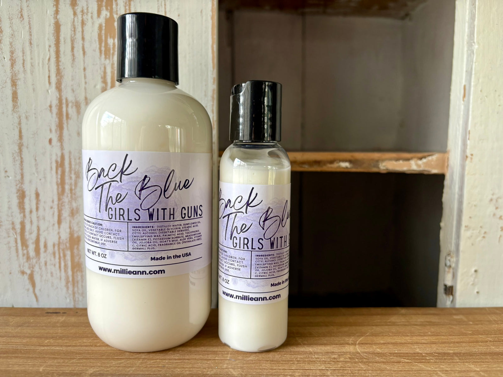 Goat's Milk Body Lotion - Back The Blue