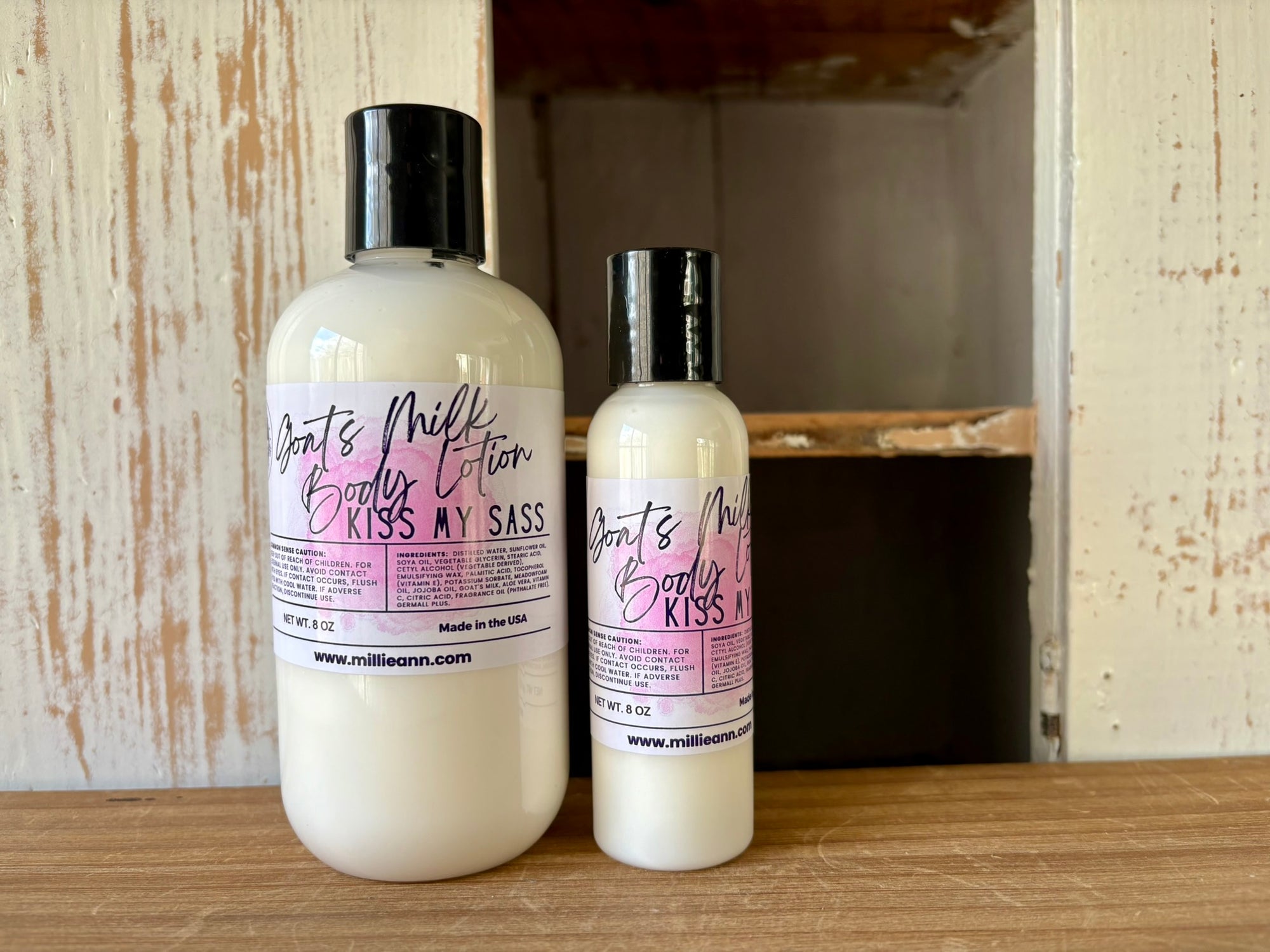 Goat's Milk Body Lotion - Kiss My Sass