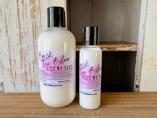 Goat's Milk Body Lotion - Back The Blue - Millie Ann Goat's Milk Body Lotion - Back The Blue - Millie Ann