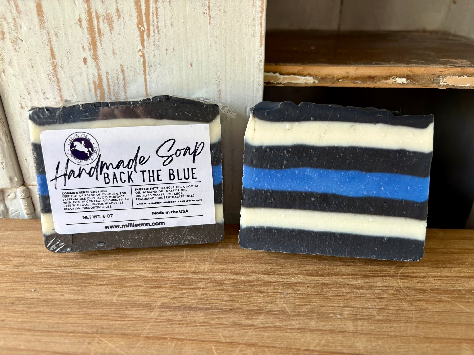 Back The Blue Soap