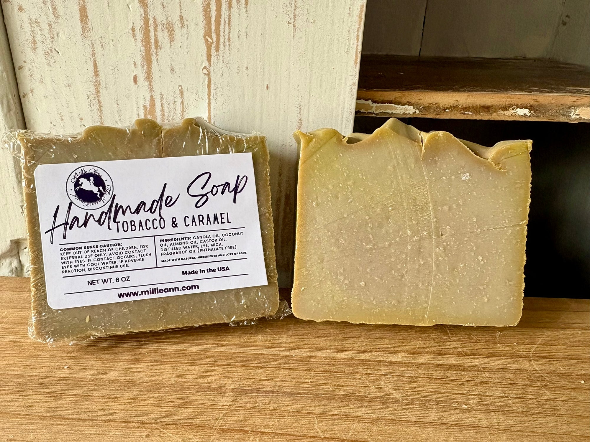Tobacco & Caramel Soap
