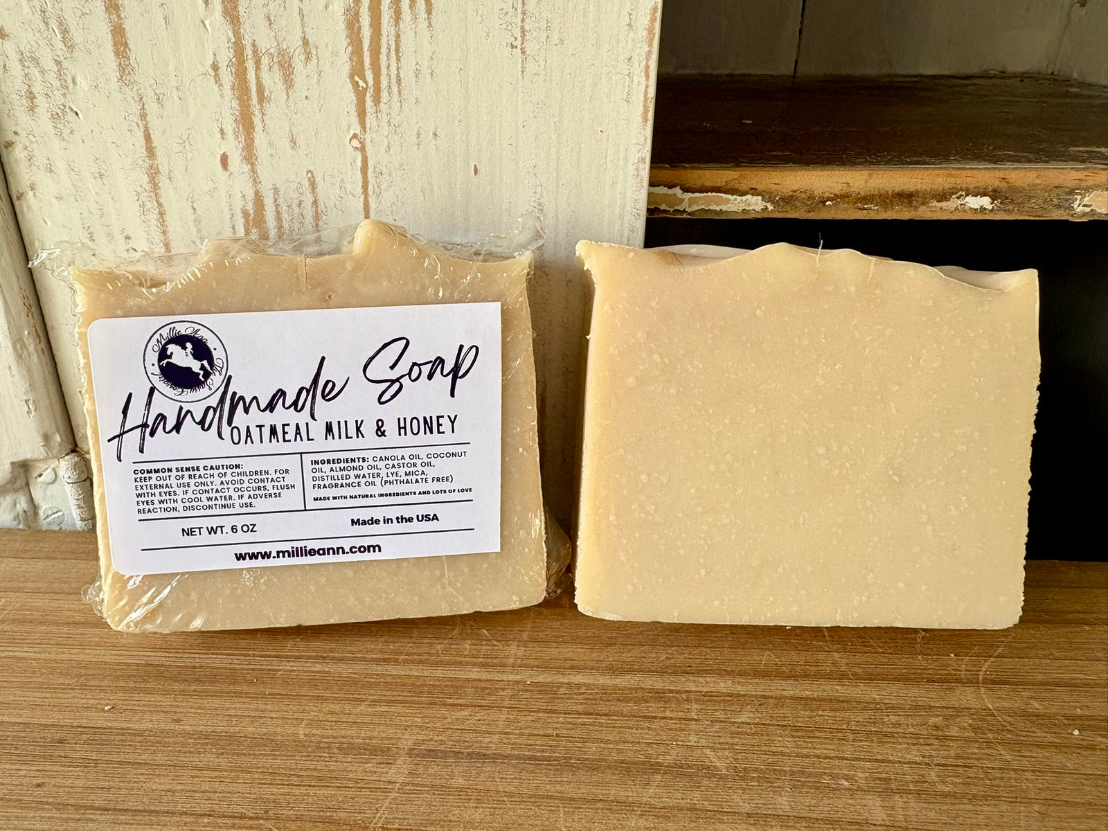 Oatmeal Milk & Honey Soap