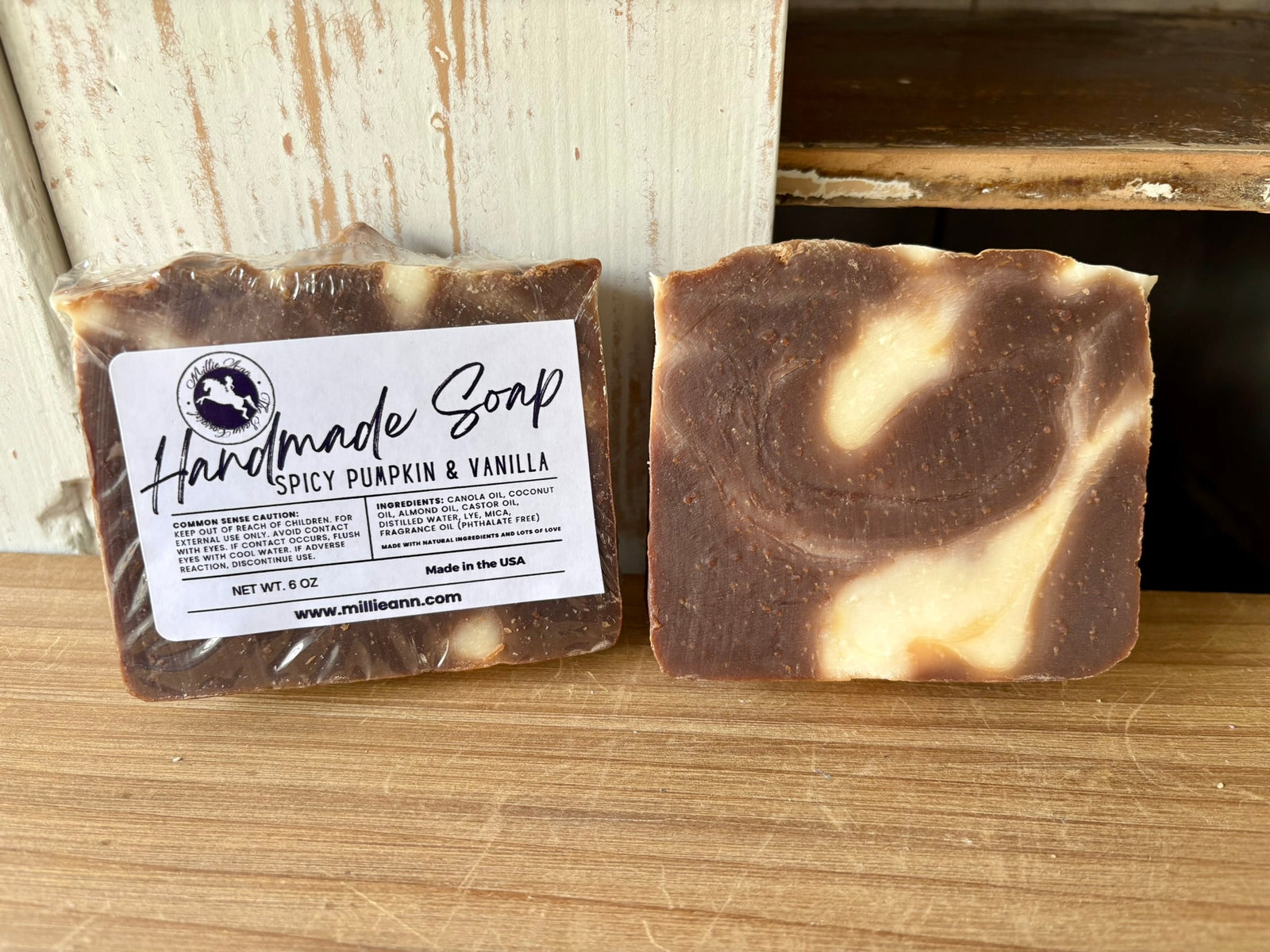Spicy Pumpkin & Vanilla Soap