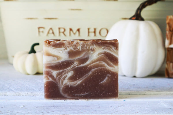 Pumpkin Vanilla Swirl Soap