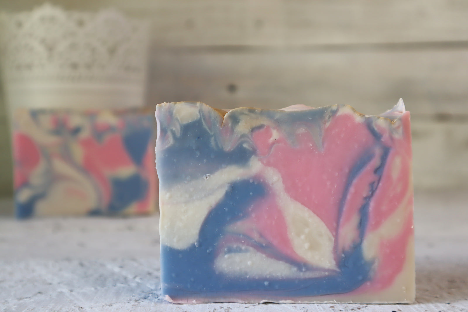 Pink & Blue Lines Soap