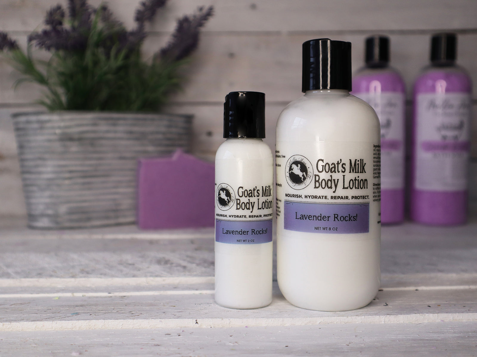 Lavender Vanilla Goat Milk Body Lotion