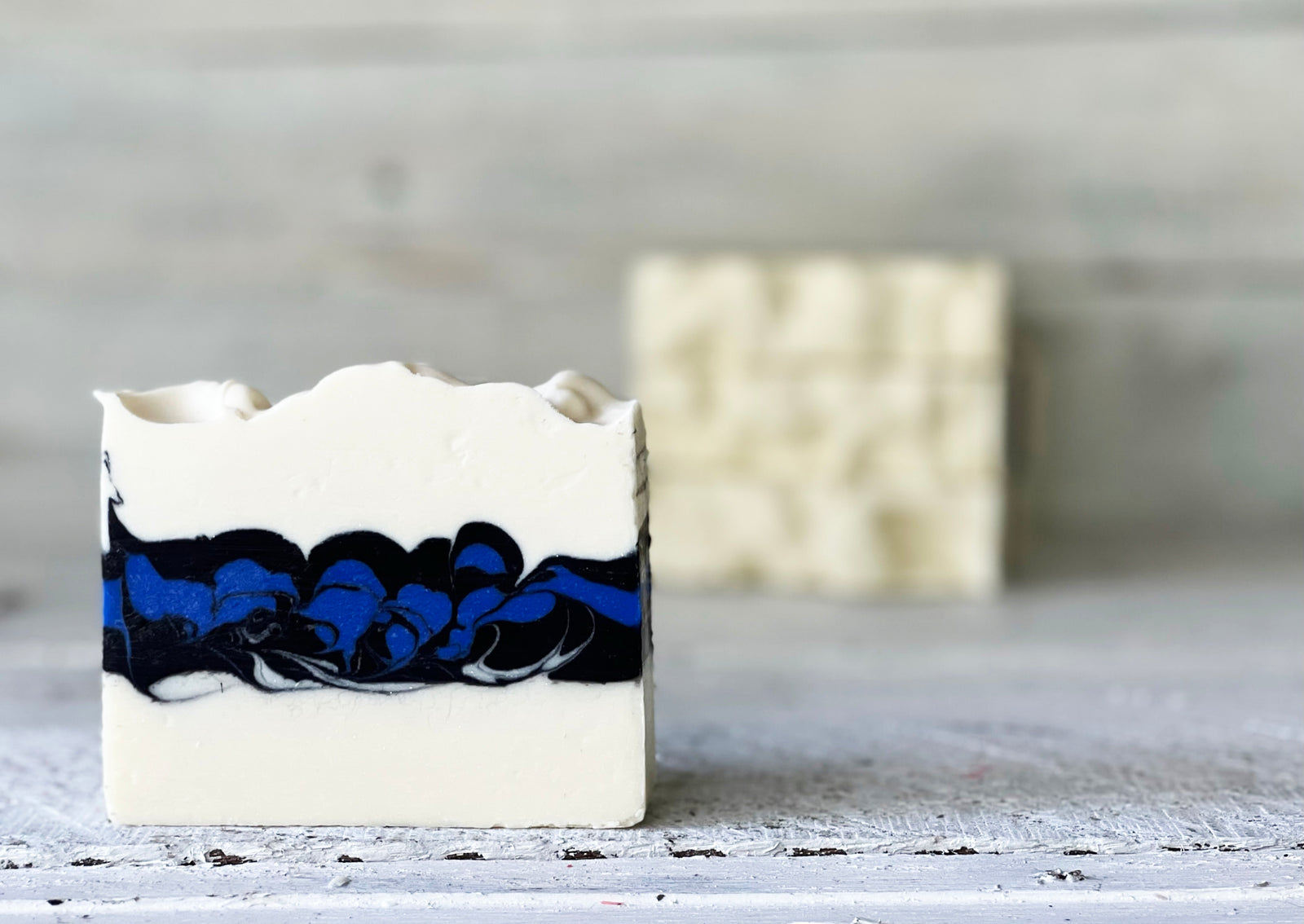 Beside The Blue Soap