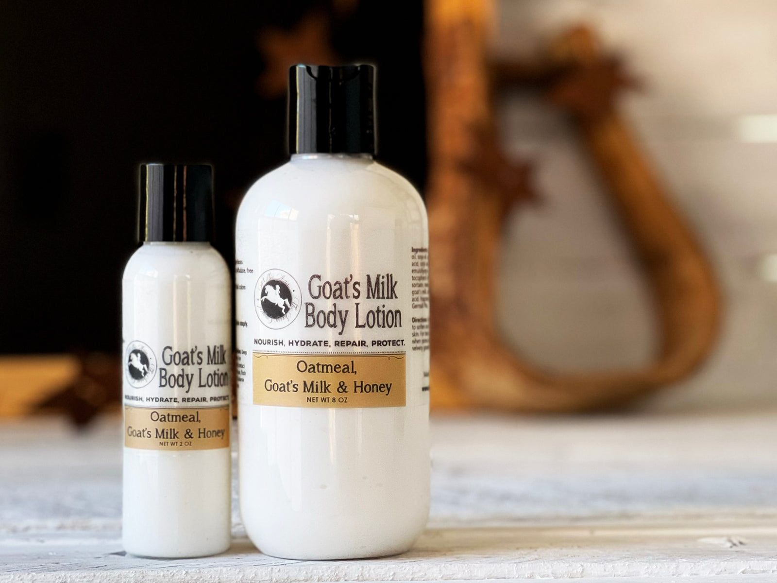 Goat's Milk Body Lotion - Oatmeal, Milk & Honey